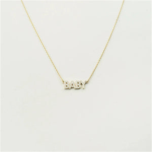 Name Necklace for Women Personalised Nameplate Stainless steel Jewelry