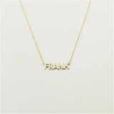 Name Necklace for Women Personalised Nameplate Stainless steel Jewelry