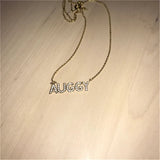 Name Necklace for Women Personalised Nameplate Stainless steel Jewelry