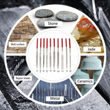 Diamond Needle File Set for Metal Glass Stone Carving
