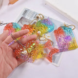 Diamond Pattern Keychain Mold Silicone Heart Round Charm Wedding Cake Decor