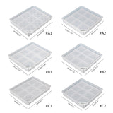 Diamond Resin Tray Mold with Edges Silicone Tray Mold for Resin Casting