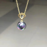 Diamond Shape 925 Silver Pendant Base for Beads Stones