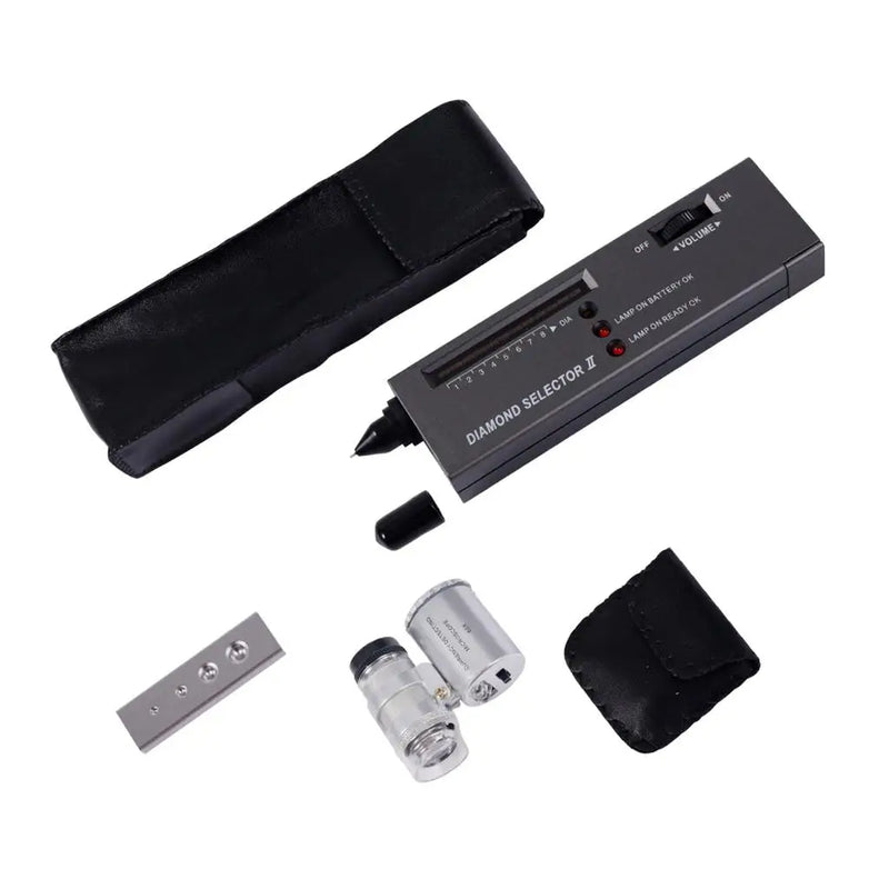 Diamond Test Pen Magnifying Expert Jeweler Tool Stones Hardness DIY