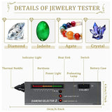 Diamond Tester Jewelry Detector Gem Tester Pen...