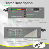Diamond Tester Pen+60X LED Magnifying, Professional Selector