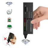 Diamond Tester Pen+60X Mini LED Magnifying, Professional Diamond Selector