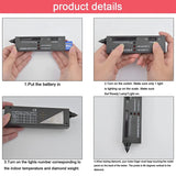 Diamond Tester Pen with 60X LED Magnifying, Professional Diamond Detector