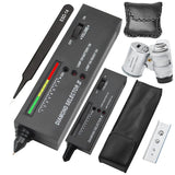 Diamond Tester Pen with 60X LED Magnifying, Professional Diamond Detector