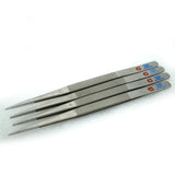 Diamond Tweezers Jewelry Pick Tools Gem Prong Adjustable Tweezers