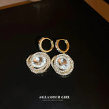 Diamond Ear Studs - Geometric Ear Accessories