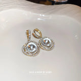 Diamond Ear Studs - Geometric Ear Accessories