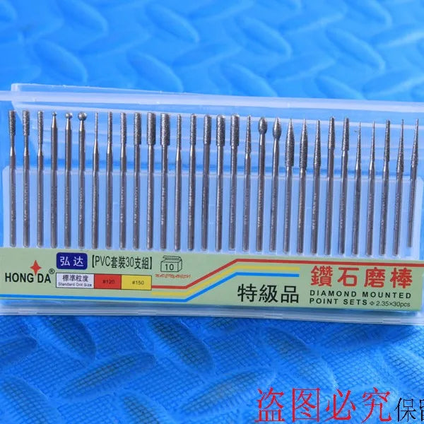 Diamond Grinding Needles Set for Jade Carving and Drilling