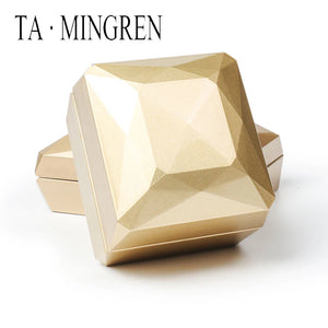 Multi-Faceted Diamond Piano Paint Ring Storage Box