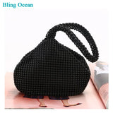Diamonds Shoulder Bag Ladies Purse Handbags Clutch Evening Party Wedding