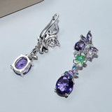 S925 Silver Earrings Water Drop Engagement Bohemia