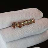 Zultanite Oval Gemstone Stud Earrings 925 Sterling Silver Change Color