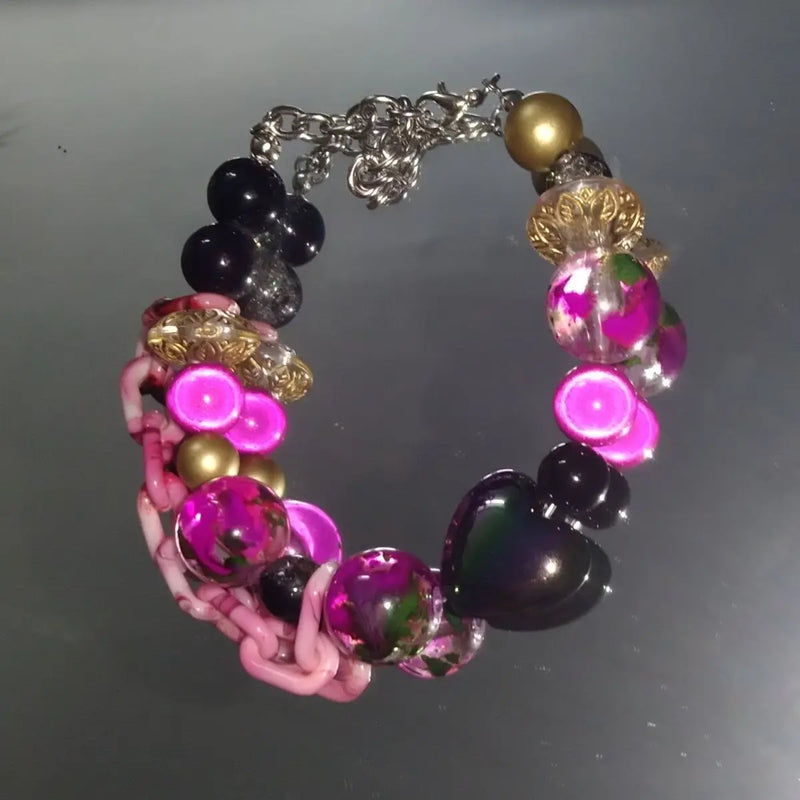 Diavolo Bangles Women Bracelet Beaded Bracelets Round Couples Jewelry