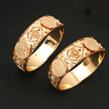 Coin Bracelet Plated French Arabic Wedding Jewelry Cuff Bracelet