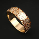 Coin Bracelet Plated French Arabic Wedding Jewelry Cuff Bracelet