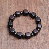 Ebony Elastic Bracelet with Gift Bag