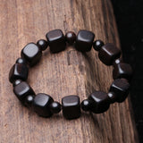 Ebony Elastic Bracelet with Gift Bag
