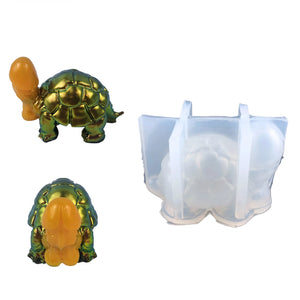 Sea Turtle Candle Silicone Mold DIY Plaster Aromatherapy Ornaments