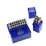 Steel Stamp Set, .5mm, A-Z Letters, 0-9 Numbers, Digital Symbols, English Sign