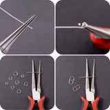 Stainless Jewelry Pliers DIY Bead Accessories Repair Tool