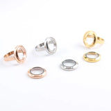 Stainless Steel Floating Locket Ring with 20mm Locket and Charms