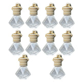 Car Perfume Pendant Mini Refillable Hanging Mirror Rearview Charm