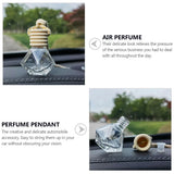 Car Perfume Pendant Mini Refillable Hanging Mirror Rearview Charm