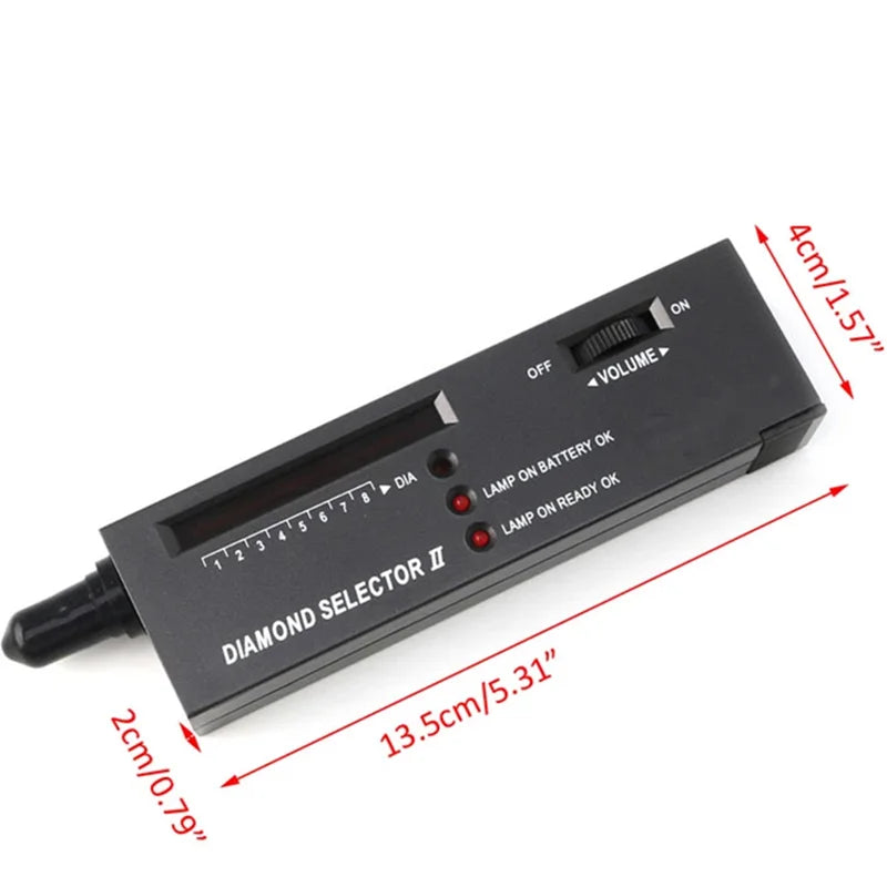Digital Accuracy Diamond Tester Selector Gemstone Detector Jewelry