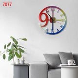 Round Clock Wall Hanging Silicone Mould