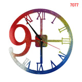 Round Clock Wall Hanging Silicone Mould