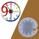 Round Clock Wall Hanging Silicone Mould