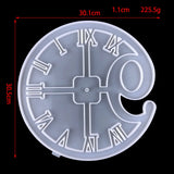 Round Clock Wall Hanging Silicone Mould