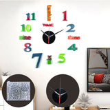 Silicone Mold Numeral Clock Epoxy Resin Mold Home Wall Decoration DIY Crafts