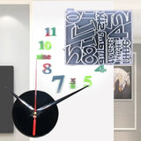 Silicone Mold Numeral Clock Epoxy Resin Mold Home Wall Decoration DIY Crafts