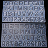 English Alphabet Epoxy Resin Molds for DIY Jewelry Making