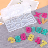 English Alphabet Epoxy Resin Molds for DIY Jewelry Making