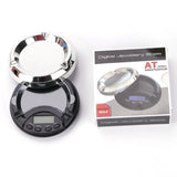 Portable Digital Jewelry Ashtray Scales 0.01g 0.1g