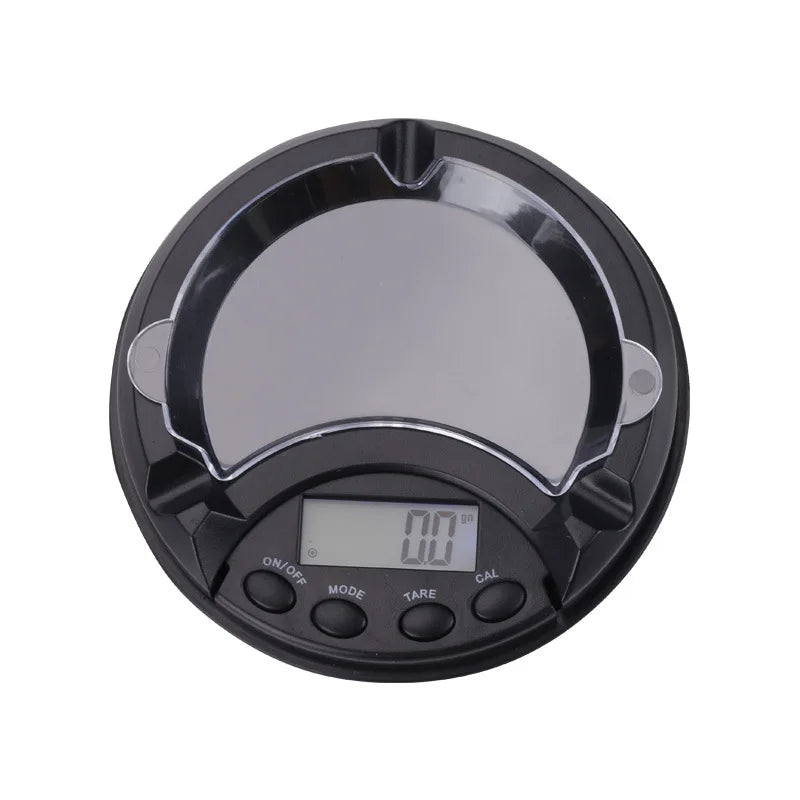 Portable Digital Jewelry Ashtray Scales 0.01g 0.1g