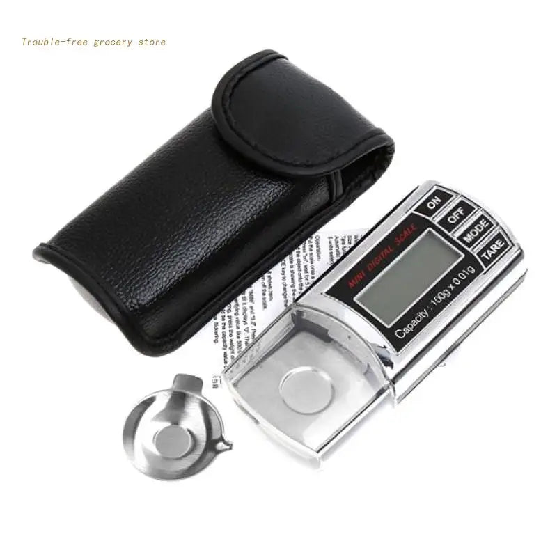 Electronic Jewelry Scale Mini Pocket Portable Precision Gram Weight