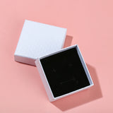 10Pcs Square Jewelry Box for Earrings Rings Necklaces Gift Paper