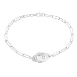 Dinh Van 925 Silver Handcuffs Adjustable Chain Menottes