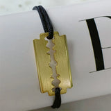 Dinh van Sterling Silver Razor Blade Bracelet Adjustable French Jewelry Gift