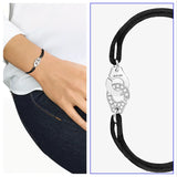 Dinh van 925 Silver Handcuffs Bracelet Women's Zircon Set Gem Jewelry