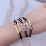 Dinh van S925 Silver Rectangular Bracelet Men Women Adjustable Jewelry