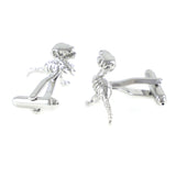 Dino Skeleton Cuff Links Birthday Wedding Gift